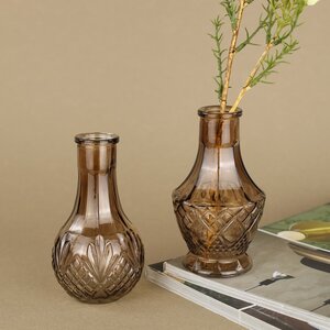 Набор стеклянных ваз Grigorio - Витербо 12 см, 2 шт Koopman фото 6