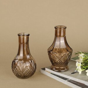 Набор стеклянных ваз Grigorio - Витербо 12 см, 2 шт Koopman фото 4
