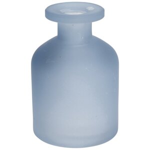 Стеклянная ваза-подсвечник Sinus Amnis 8 см голубая (Koopman, Нидерланды). Артикул: HC8900000-1