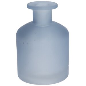 Стеклянная ваза-подсвечник Sinus Amnis 11 см голубая (Koopman, Нидерланды). Артикул: HC8900010-1