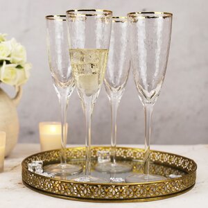 Набор бокалов для шампанского Элизабет, 4 шт, 26 см Kaemingk фото 3