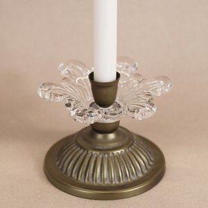 Подсвечник для одной свечи Изысканный Винтаж: Флоранж 13*10 см (ShiShi, Эстония). Артикул: ID60598