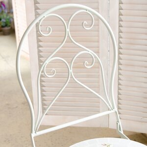 Складной стул с мозаикой Флорентин Тессера 93*51*38 см, металл Kaemingk фото 3