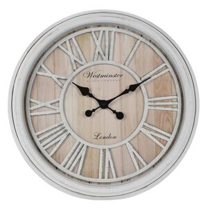 Настенные часы Нуово 50 см белые (Koopman, Нидерланды). Артикул: KL5000170