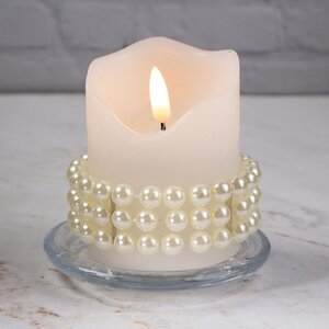 Украшение для свечи Pearl Jewelry 7 см (Swerox, Швеция). Артикул: L440-W2