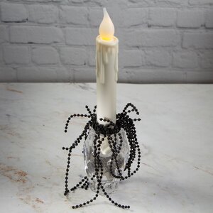 Украшение для свечи Ар-Деко черный (Swerox, Швеция). Артикул: L520-BL-01
