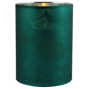 Светодиодная свеча в стакане Jumelles 10 см, на батарейках Peha фото 1
