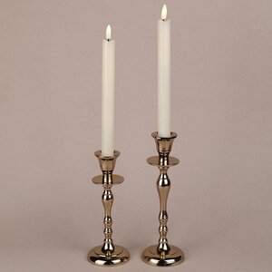 Столовая светодиодная свеча с имитацией пламени Инсендио 26 см 2 шт кремовая, батарейка (Peha, Нидерланды). Артикул: ID70900