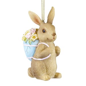 Подвесное украшение Цветочный Кролик Рю 9 см (Goodwill, Бельгия). Артикул: MCE40054-1