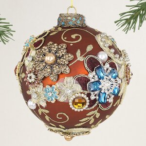 Коллекционный стеклянный елочный шар Болонья - Bentivoglio Charm, подвеска Mark Roberts фото 1