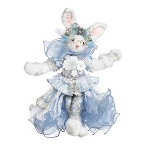 Коллекционная кукла Миссис Рэббитсон - Голубой Бал в Стране Чудес 36 см (Mark Roberts, США). Артикул: MR51-37278-2