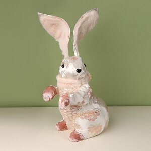 Декоративная фигура Gorgeous Easter - Пасхальный Зайка Флори 37 см Goodwill фото 5