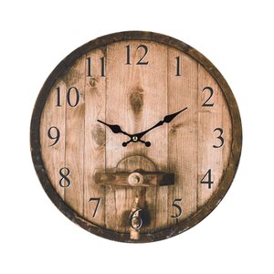 Настенные часы Sughero 33 см (Koopman, Нидерланды). Артикул: Y36901130-1