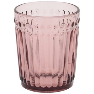 Стакан для воды Шамберте 270 мл розовый, стекло Koopman фото 1