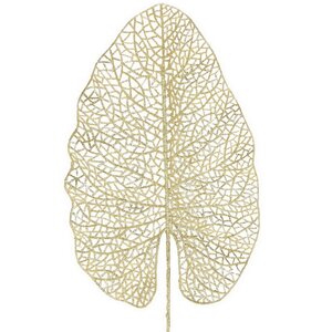 Декоративный лист Ажурная Калатея 67 см светло-золотой (Koopman, Нидерланды). Артикул: YZA000200