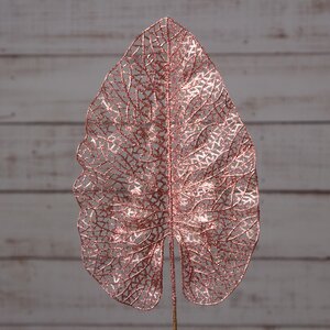 Декоративный лист Ажурная Калатея 67 см пудрово-розовый Koopman фото 1