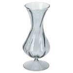 Стеклянная ваза Del Vetro - Arosa 19 см голубая