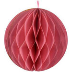 Бумажный шар Soft Geometry 20 см розовый