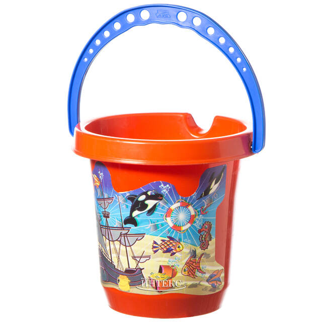 Детское ведерко красное 17 см AVC