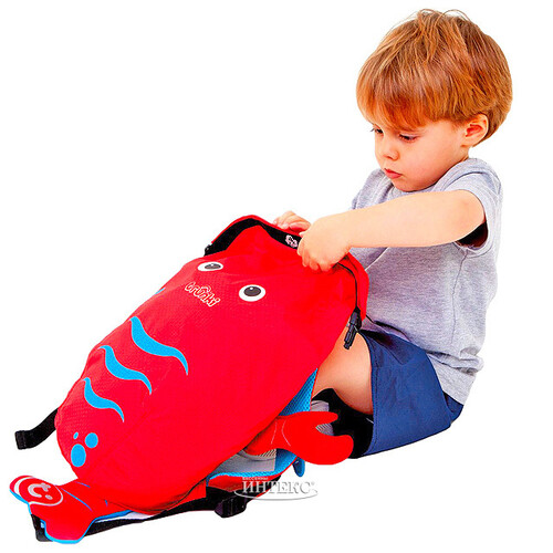 Детский рюкзак для бассейна и пляжа Лобстер, 49 см Trunki
