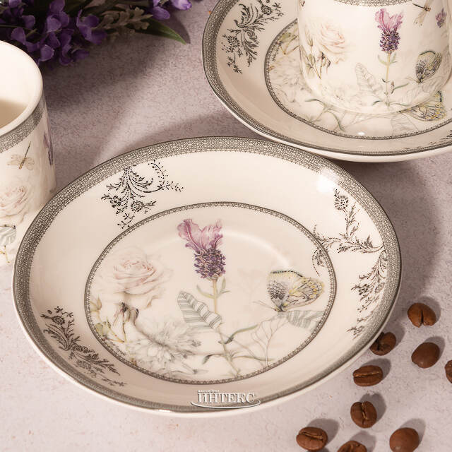 Кофейный набор Giardino di Lavanda, 4 предмета EDG