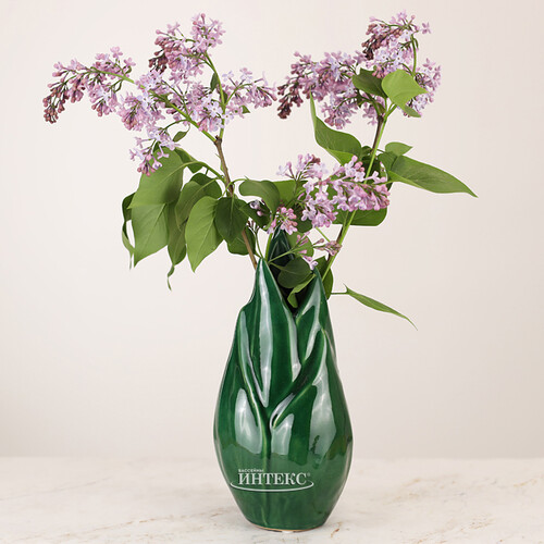 Декоративная ваза Grande Izumrudo 26 см EDG