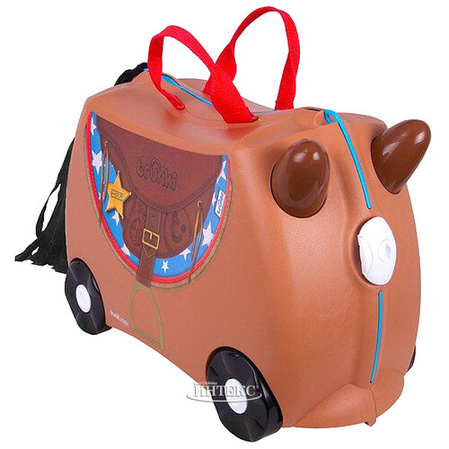 Детский чемодан-каталка Лошадка Бронко Trunki