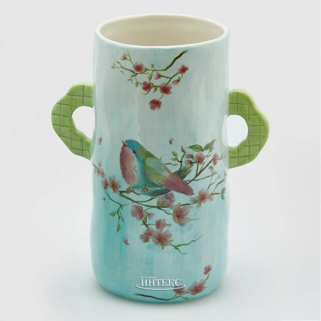 Керамическая ваза Spring Bird 22 см EDG
