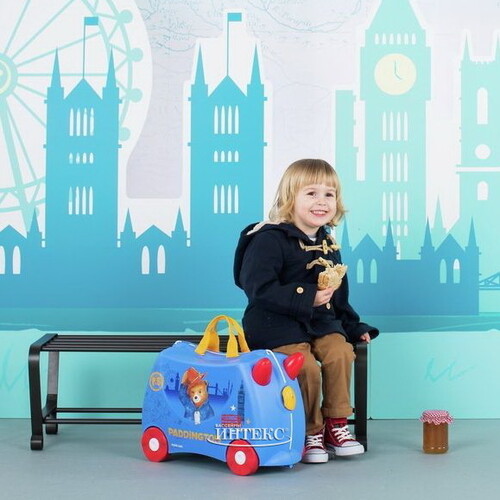 Детский чемодан на колесиках Медвежонок Паддингтон Trunki