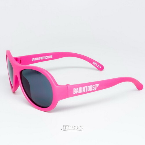 Детские солнцезащитные очки Babiators Original Aviator. Поп-звезда, 3-5 лет, розовый Babiators