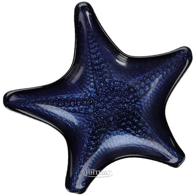 Блюдо для подачи закусок Stella Turchese 20 см синее Koopman