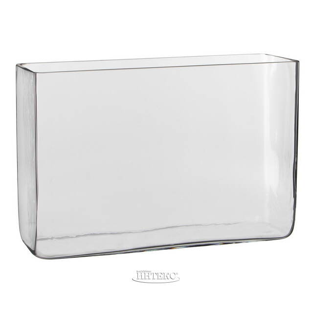 Прямоугольная ваза Сардеро 30*20 cм, стекло Edelman