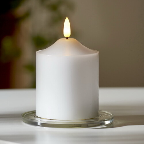 Светодиодная свеча с имитацией пламени Flamenco 12*7.5 см на батарейках Star Trading