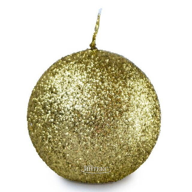 Свеча шар Golden Shine 6 см Омский Свечной