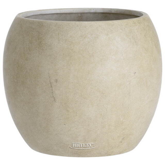 Керамическое кашпо San Remo 20*16 см бежевое Koopman