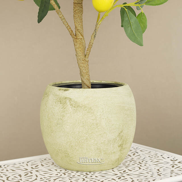 Керамическое кашпо San Remo 20*16 см бежевое Koopman