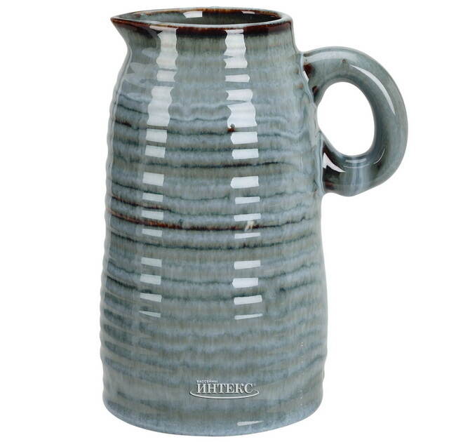 Керамическая ваза-кувшин Стэнли 17 см голубая Koopman (Купман)