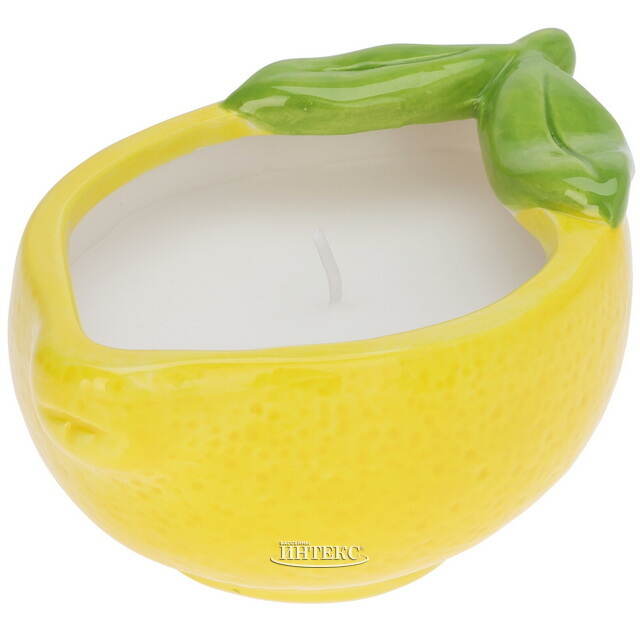 Ароматическая свеча Fruit - Лимон 14 см Koopman