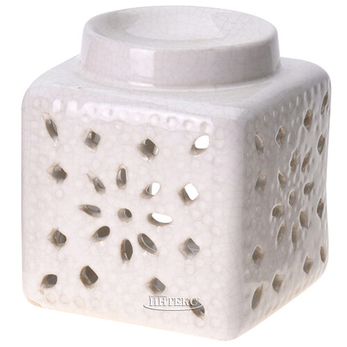 Керамический подсвечник-аромалампа Kayseri White 12 см Koopman