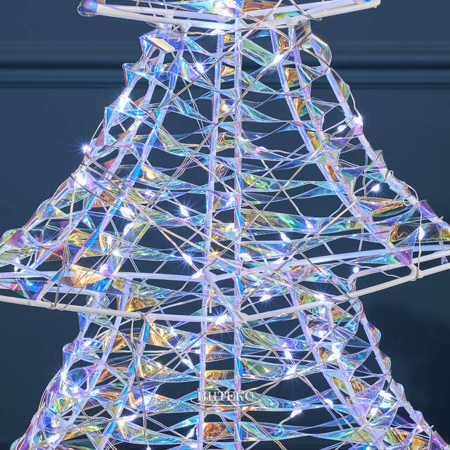 Светодиодная Елка Франсин 50 см, 120 холодных белых LED ламп, IP44 Winter Deco
