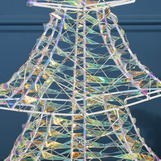 Светодиодная Елка Франсин 50 см, 120 холодных белых LED ламп, IP44 Winter Deco