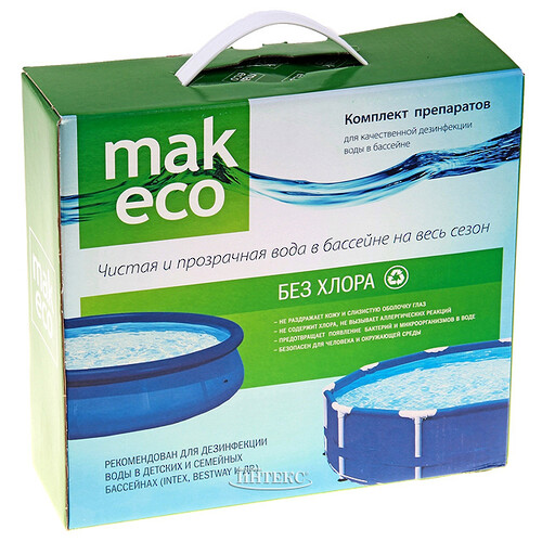 Комплекс химии для бассейна без хлора MAK ECO MAK