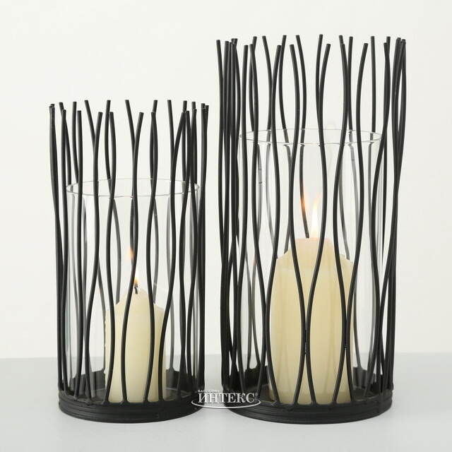 Набор подсвечников Ларио 25-30 см, 2 шт Boltze (Больтце)