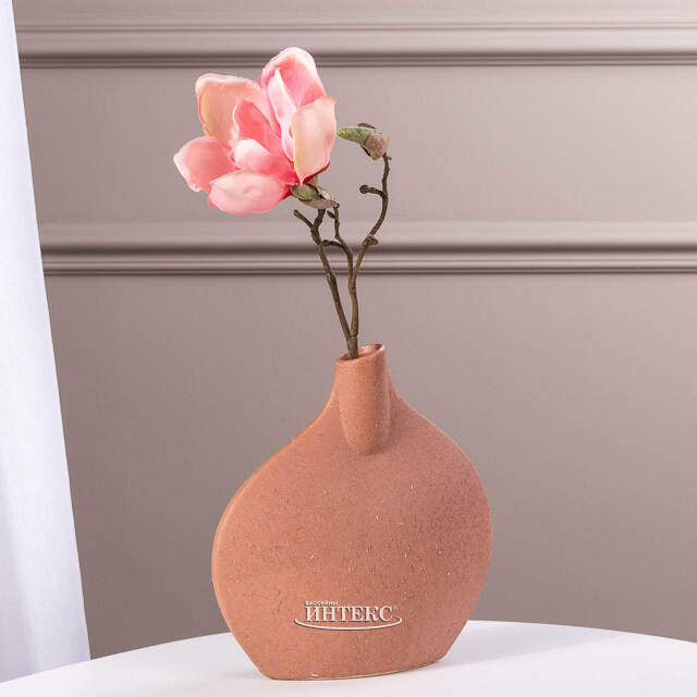 Искусственная Магнолия 25 см розовая Edelman