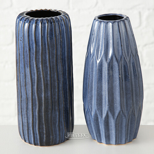 Фарфоровая ваза для цветов Патмос Mood 24 см Boltze