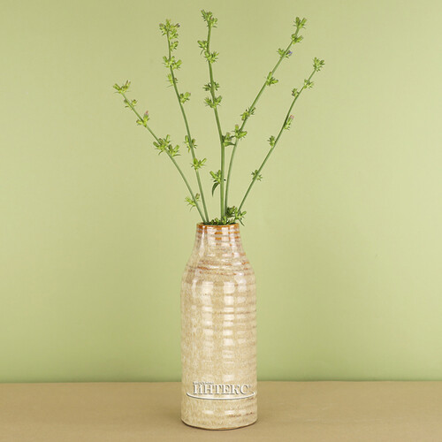 Декоративная бутылка из керамики Песочный Бархан 26 см Edelman