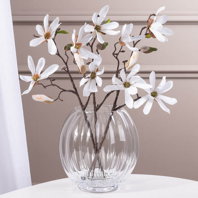 Ветка Магнолии белая 45 см Edelman