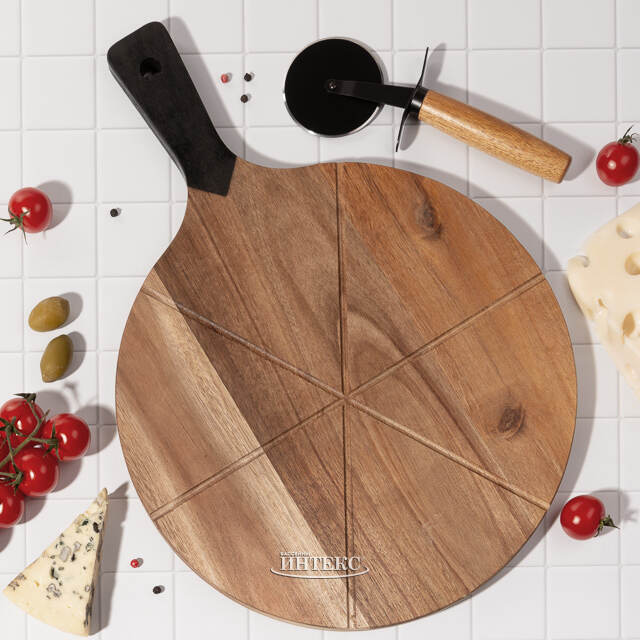 Доска для пиццы Loxton с ножом 42*30 см Koopman (Купман)