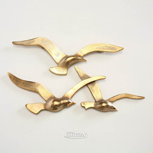 Настенный декор Птицы Golden Siam 35 см Boltze (Больтце)