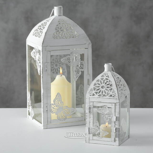 Набор металлических подсвечников-фонарей Гроссето 22-35 см, 2 шт Boltze (Больтце)